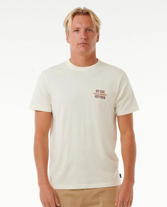 Surf Revival Hoffman Decal Tee - Bone
