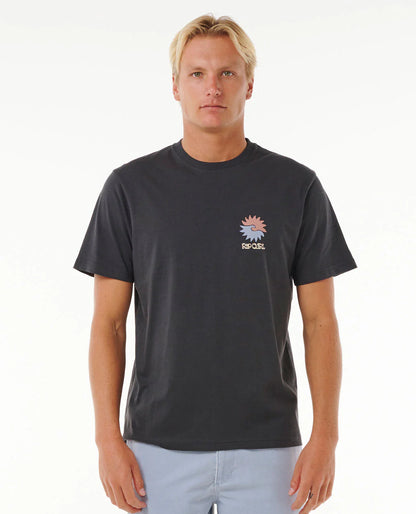 Saltwater Culture Breaker Tee - Washed Black