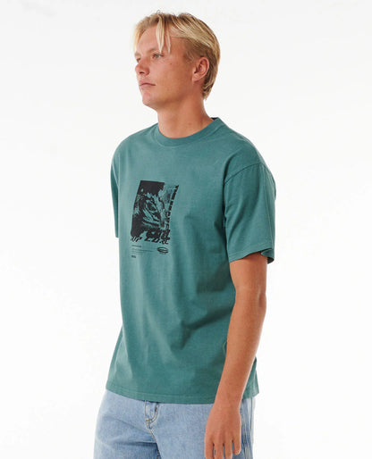 Quest Outer Reef Tee - Blue Stone