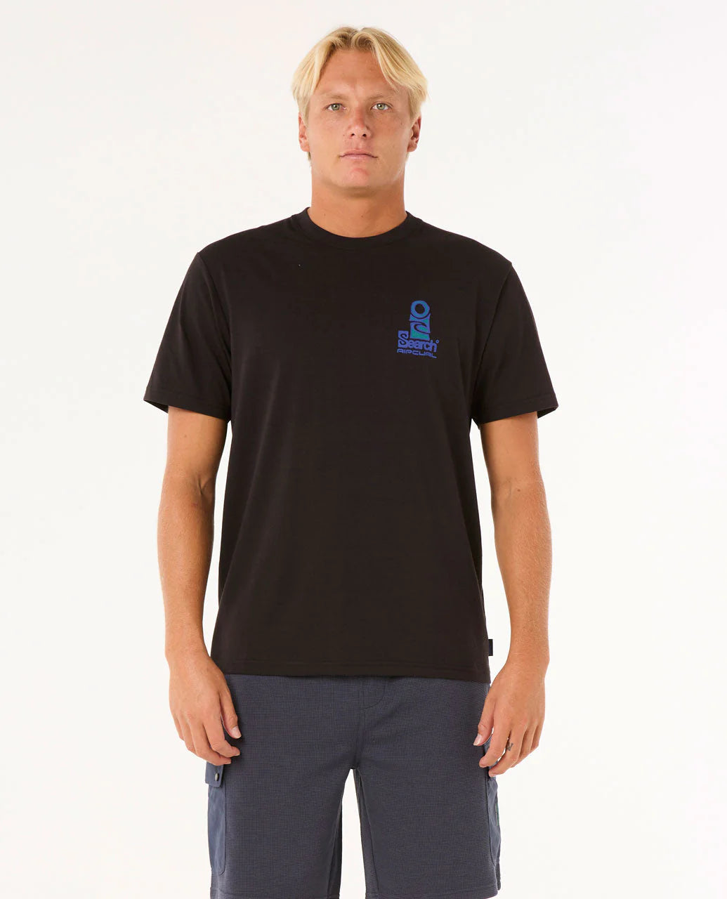 Vaporcool Search Stack Tee - Black