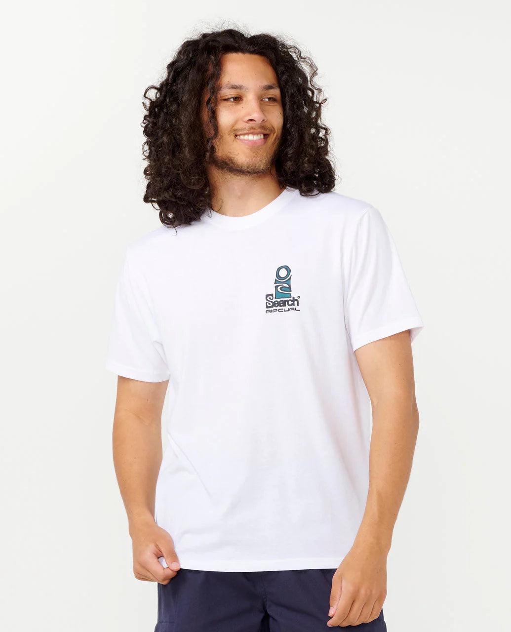 VaporCool Search Stack Tee - White
