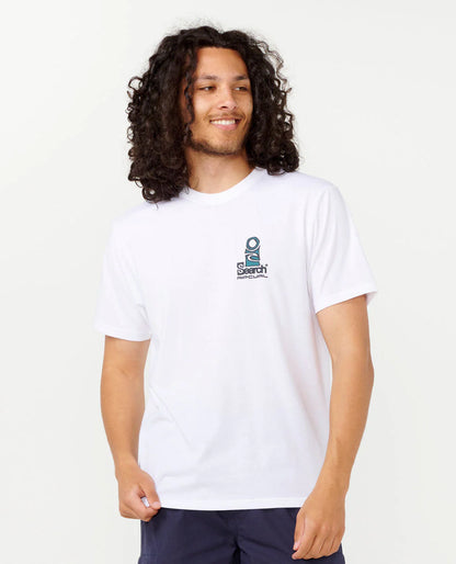 VaporCool Search Stack Tee - White