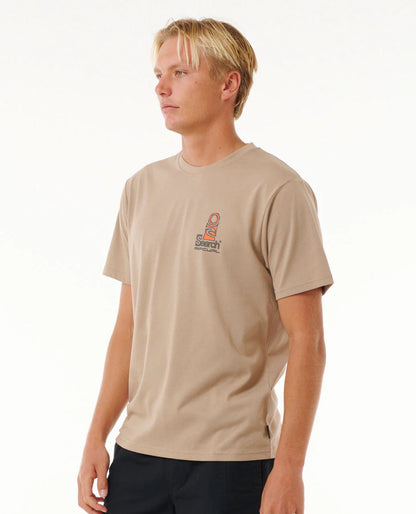 VaporCool Search Stack Tee - Sand Dune