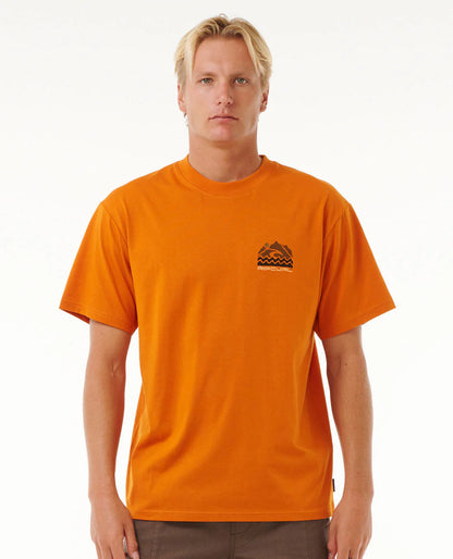 Vaporcool Search Trek Tee - Orange Amber