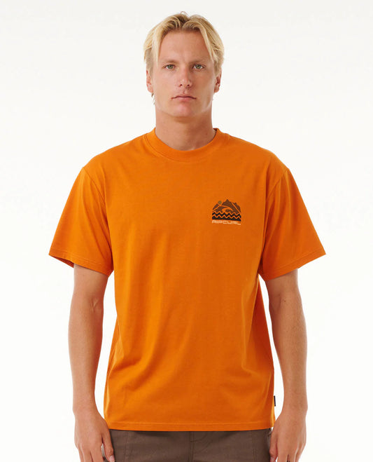 Vaporcool Search Trek Tee - Orange Amber
