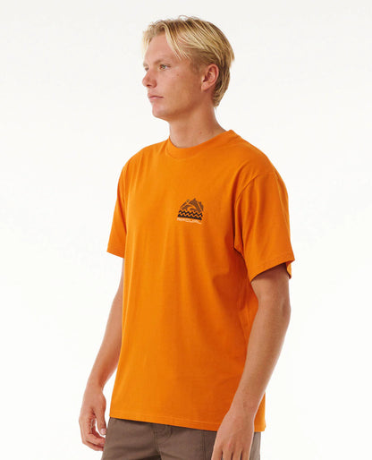 Vaporcool Search Trek Tee - Orange Amber