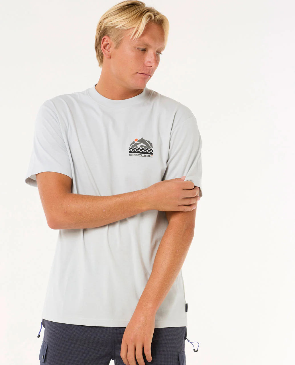 Vaporcool Search Trek Tee - Iced Grey