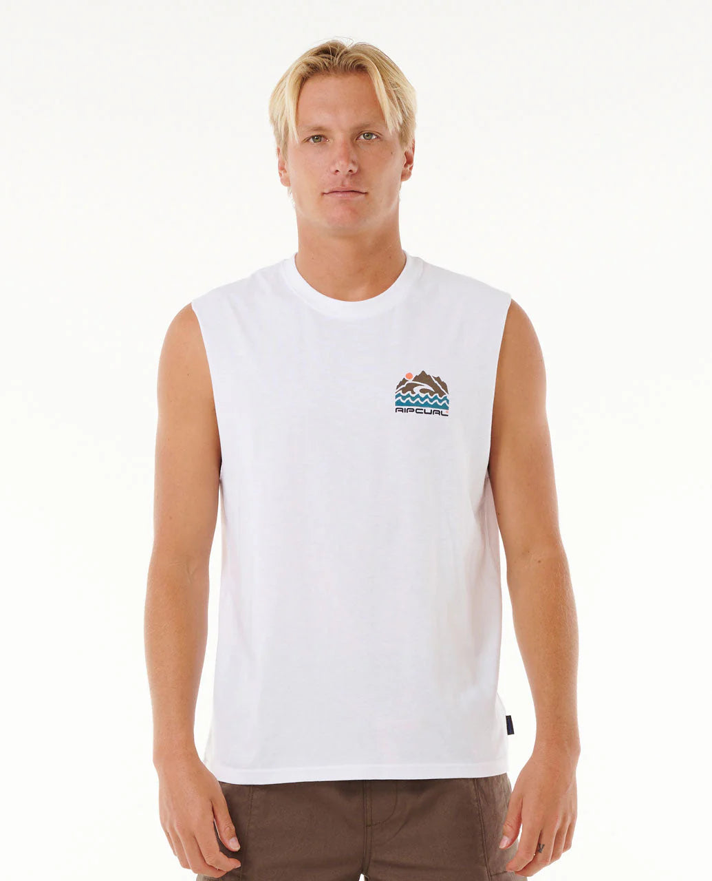 VaporCool Search Trek Muscle - White