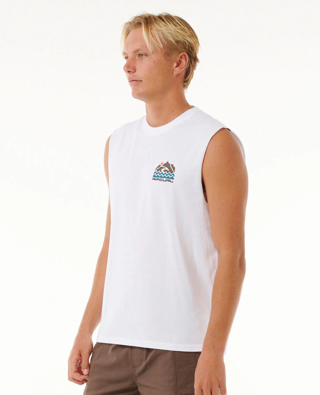 VaporCool Search Trek Muscle - White