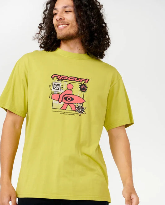 Archive Supercomp CPU Tee - Washed Lime