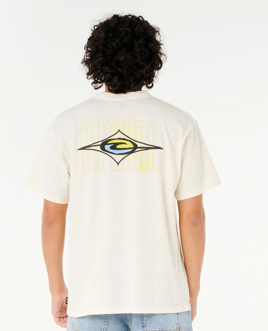 Raw Energy Maxxed Loose Tee - Bone