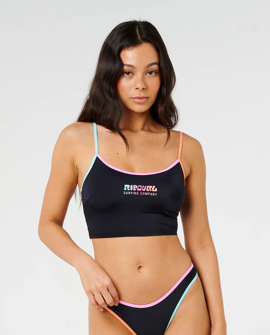 Surf Puff Tank - Black