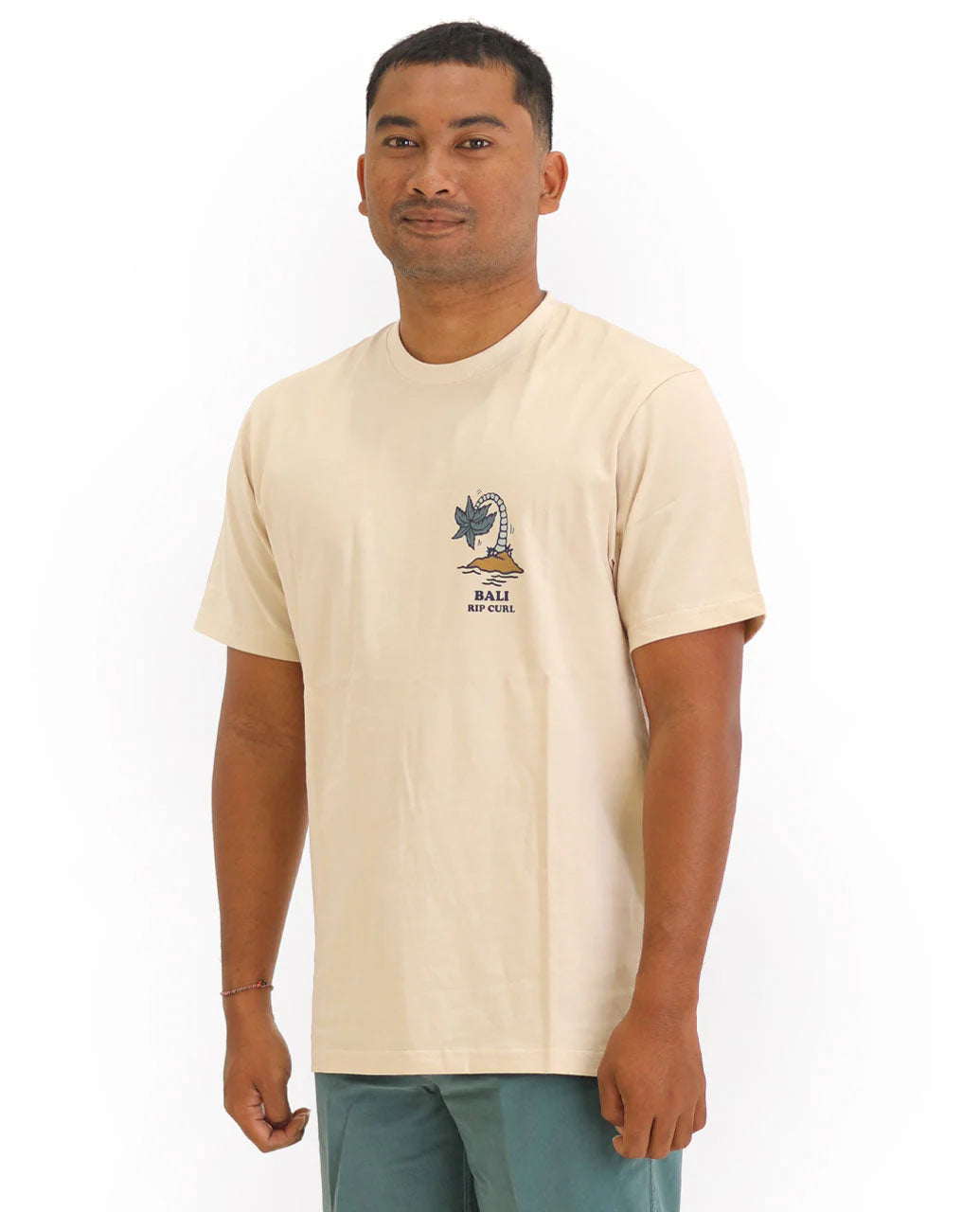 Bali Melali Tee Men - Vintage White