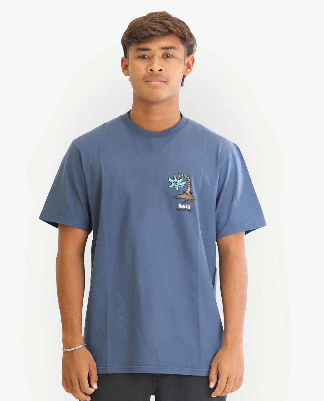 Bali Melali Tee - Washed Navy