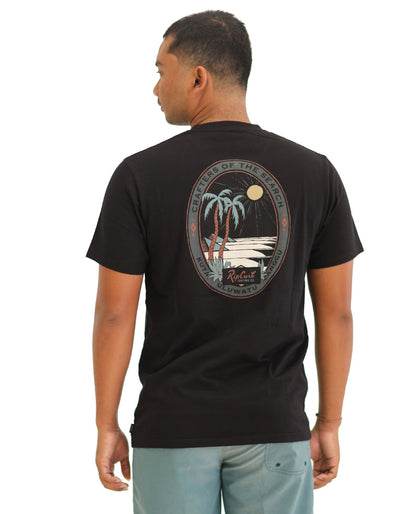 Bali Surf Tee Men - Black
