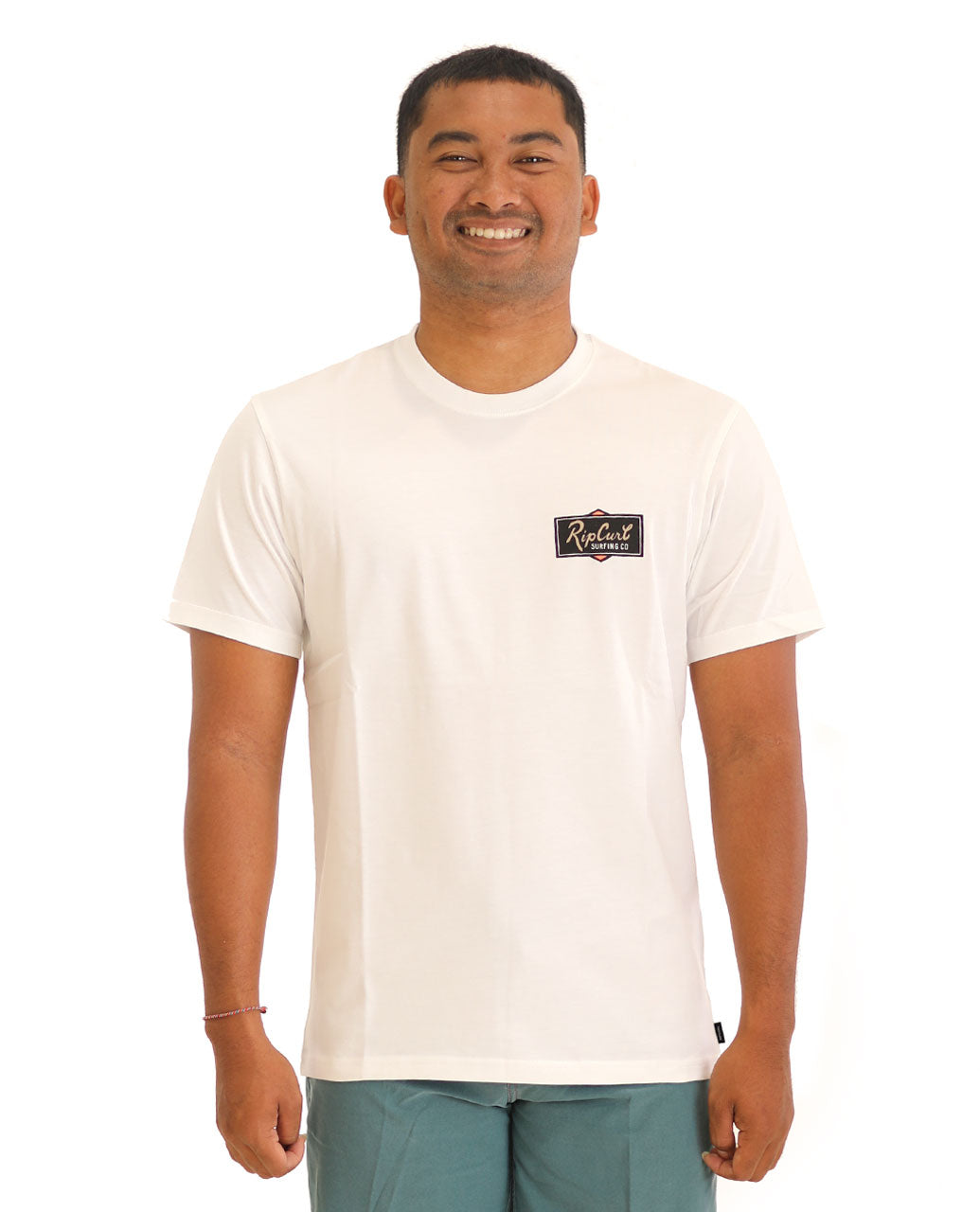 Bali Surf Tee Men - White