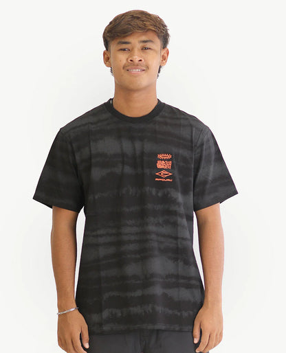Future Evolution Dye Tee - Black