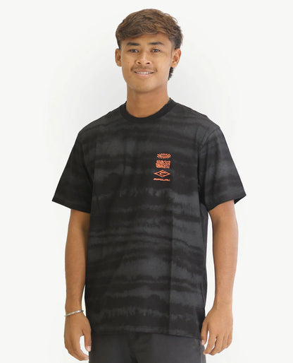 Future Evolution Dye Tee - Black