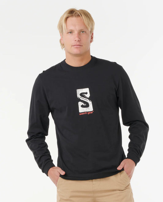 Search Gear Long Sleeve Tee - Black