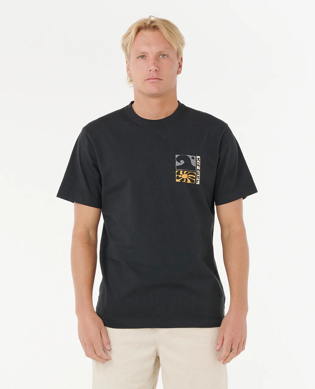Artist Of The Search - TY Williams Coastline Tee - Black