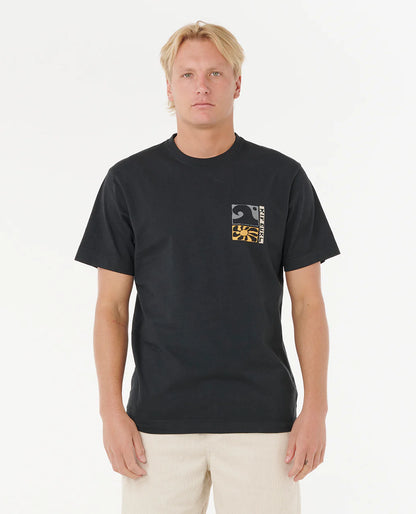 Artist Of The Search - TY Williams Coastline Tee - Black