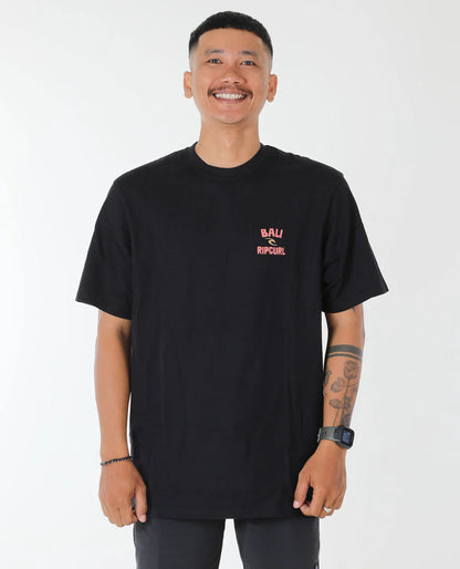 Bali Utopia Desto Tee - Black Bali
