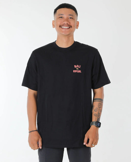 Bali Utopia Desto Tee - Black Bali