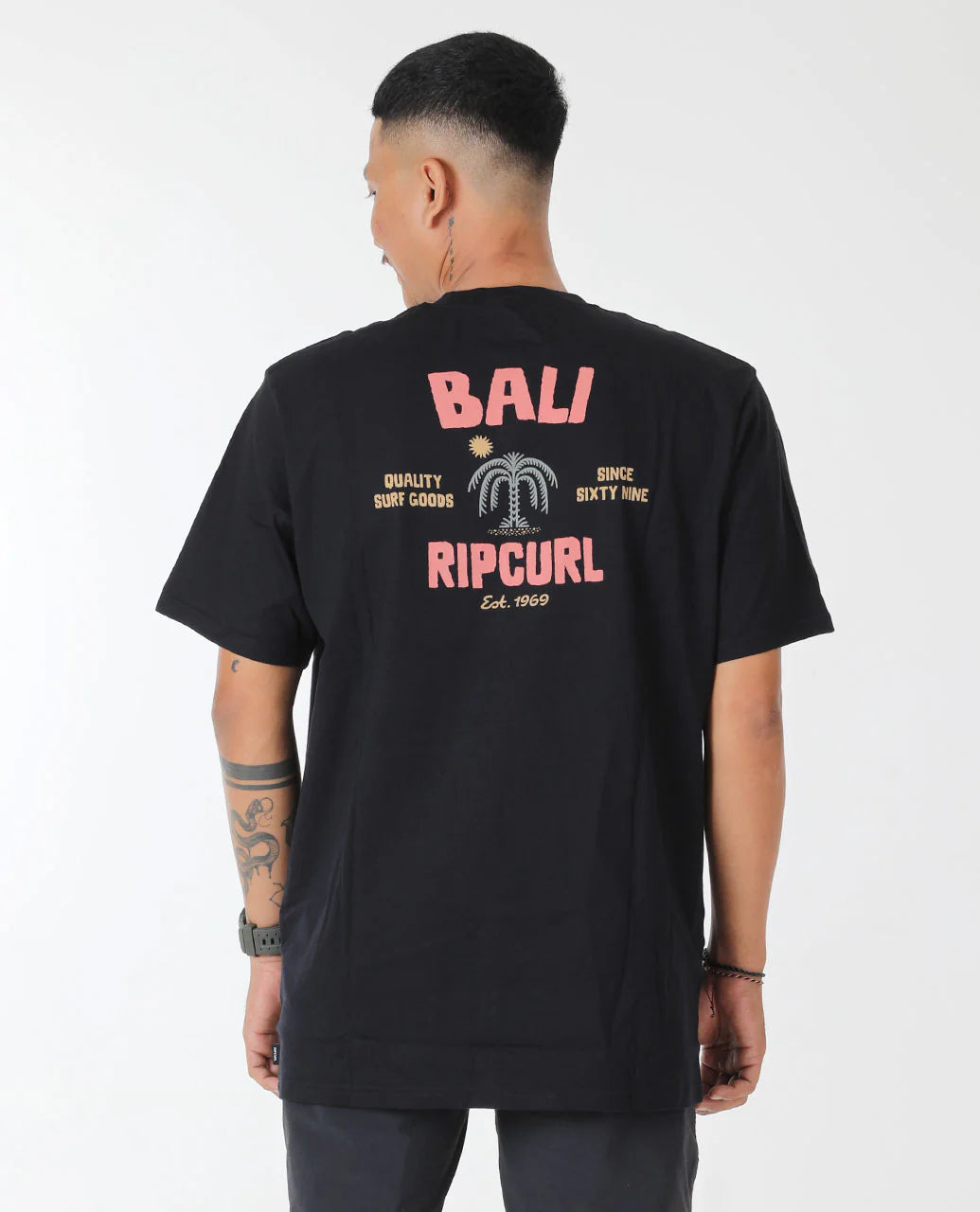 Bali Utopia Desto Tee - Black Bali