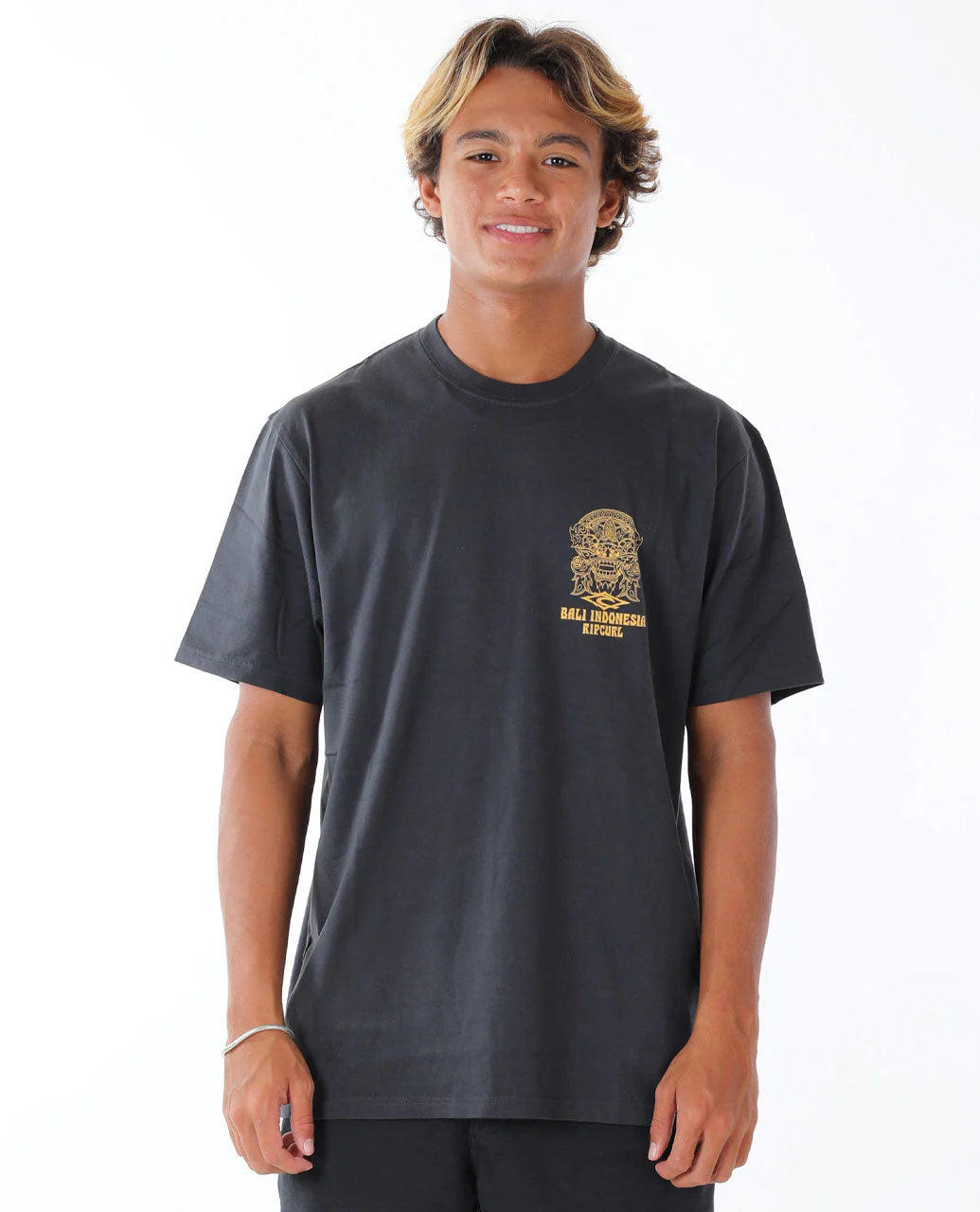 Bali 25 Barong Logo Tee - Washed Black