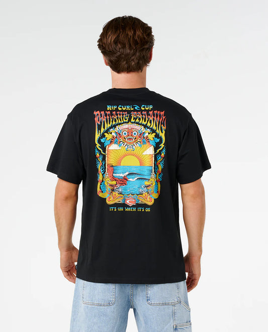 Padang Cup 26 Poster Tee - Men - Black