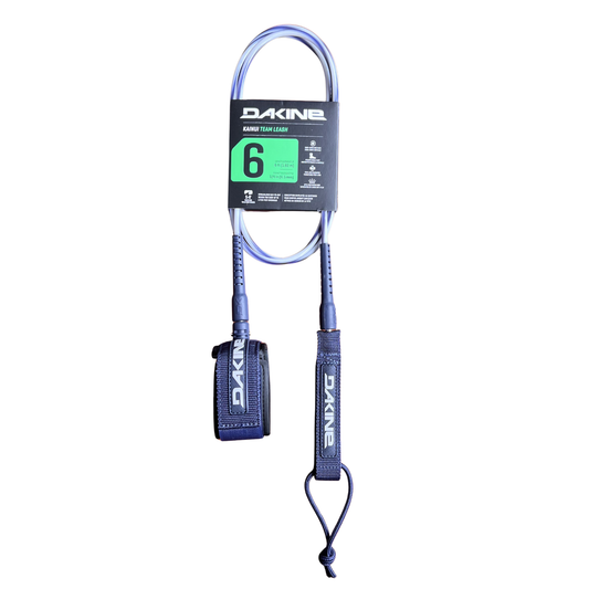 DK Kainui Team 6" x 1/4" Leash - Castlerock/Grey