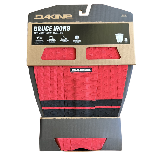 DK Bruce Irons Pro Surf Traction Pad - Flame/Black/White