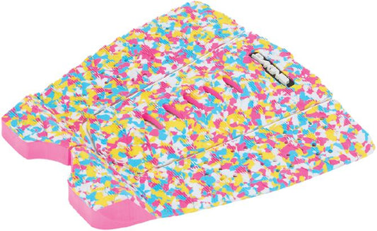 DK Erin Brooks Pro Surf Traction Pad - White Neon Speckle