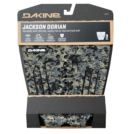 DK Jackson Dorian Pro Surf Traction Pad - Stone/Camo/White