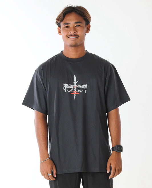 Padang Padang 25 Poster Tee - Washed Black