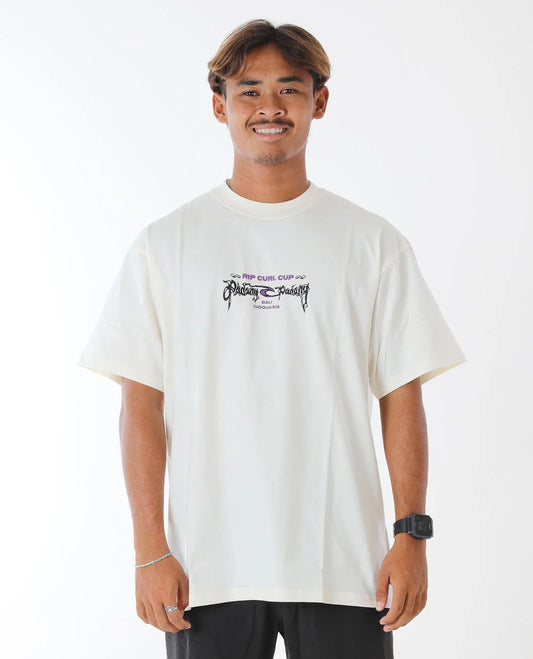 Padang Padang 25 Poster Tee - Bone