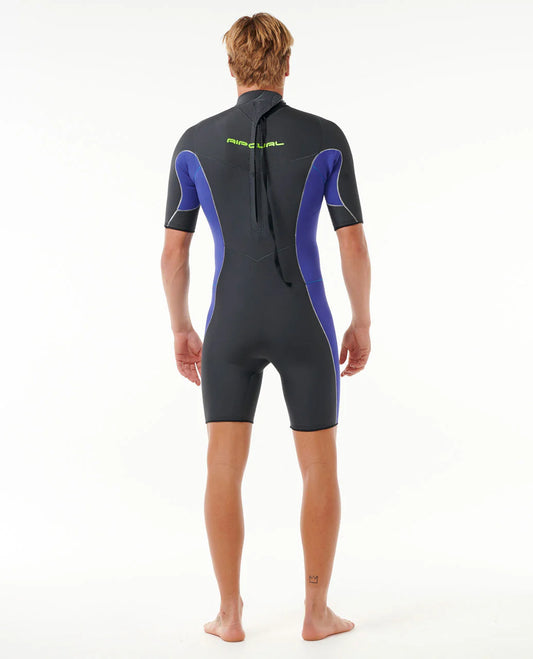 Dawn Patrol 2mm Back Zip Springsuit - Wild Berry