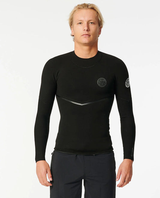 E-Bomb 1.5mm Long Sleeve Wetsuit Jacket - Black