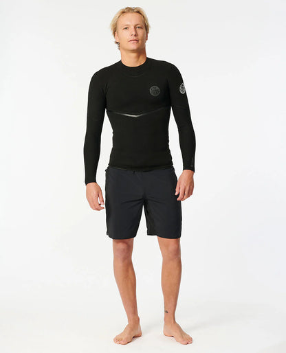E-Bomb 1.5mm Long Sleeve Wetsuit Jacket - Black