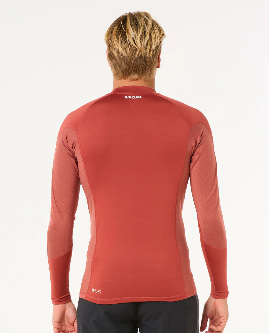 Waves UV Long Sleeve Rash Vest - Red