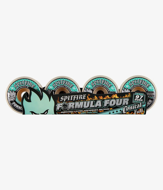 Spitfire Formula Four Conical Full Wheels 97D - Natural