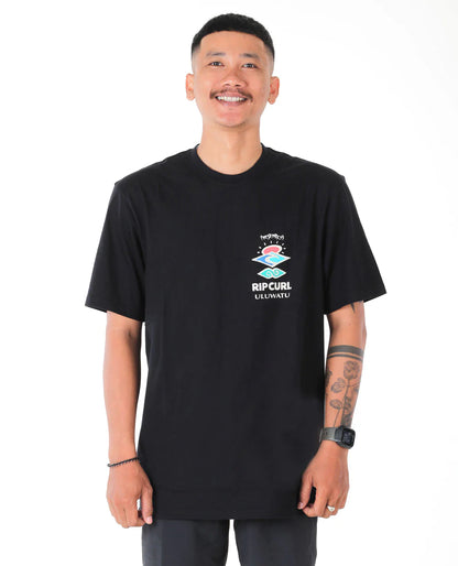 Bali Putu Surya Uluwatu Tee - Black