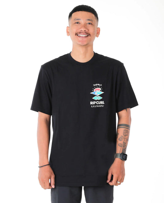 Bali Putu Surya Uluwatu Tee - Black