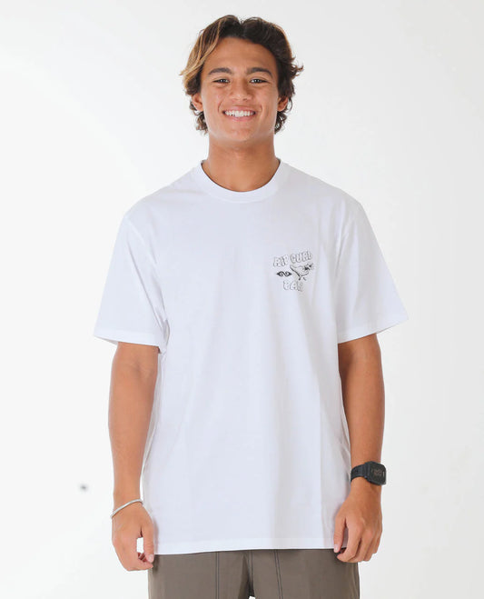 Bali Putu Surya Culture Tee - White