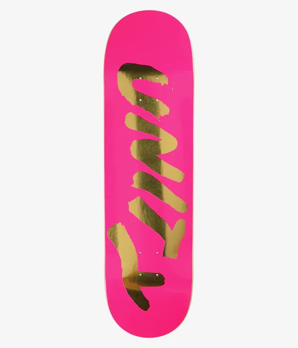 Unity Wet 8.75" Skateboard Deck - Pink/Gold