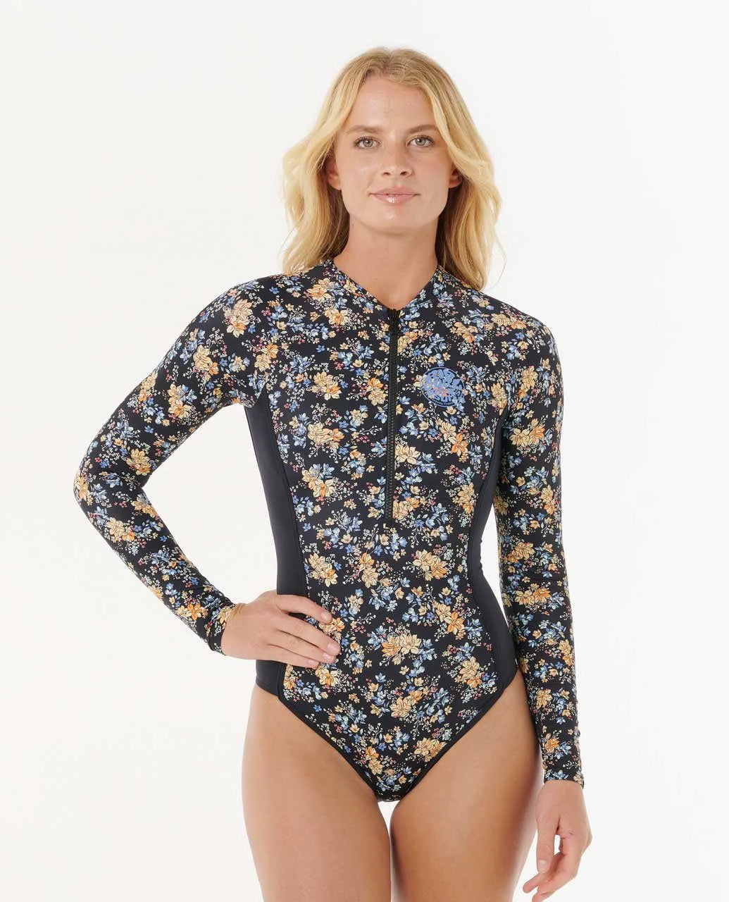Pacific Rider UPF50 Surf Suit - Black
