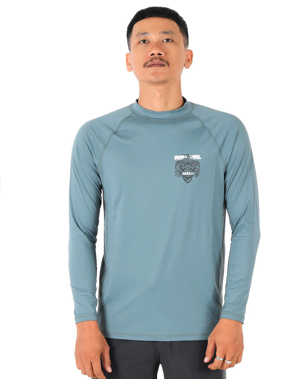 Bali Badge UPF Long Sleeve - Moss