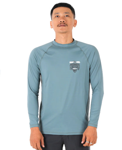 Bali Badge UPF Long Sleeve - Moss