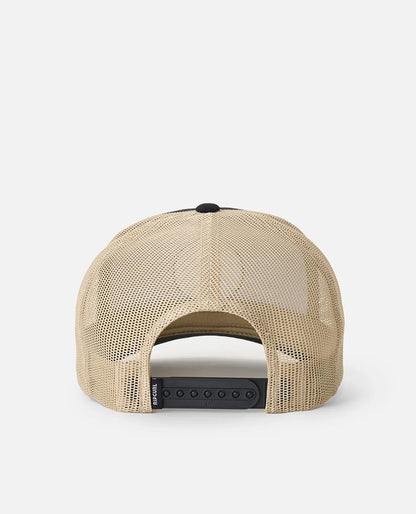 Custom Curve Trucker - Black/Khaki