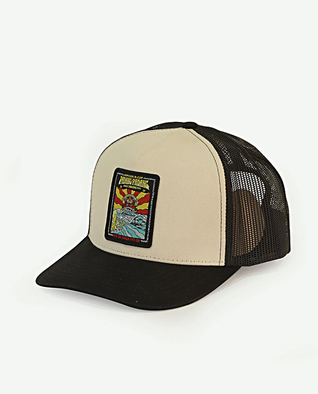 Padang Cup 24 Trucker - Black/White